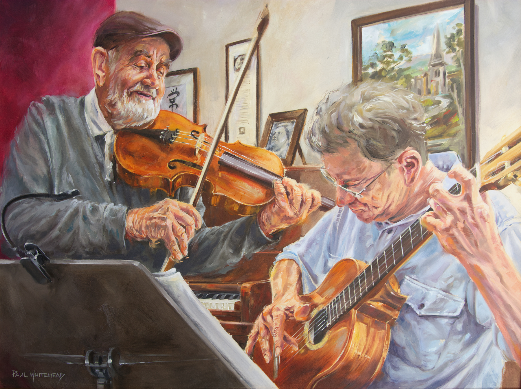  THEIR PASSION - Oil - 90cm x 60cm 